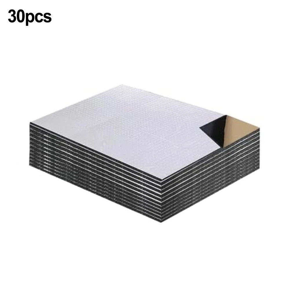 Car Soundproof Pads 250x180x5mm Fireproof Insulation For Doors Trunk