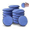 WORKPRO 18PC Car Wax Applicator Pad Detailing Polishing Pad Microfiber Soft Foam