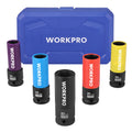 WORKPRO 1/2 Inch Drive Impact Lug Nut Socket Set by WORKPRO