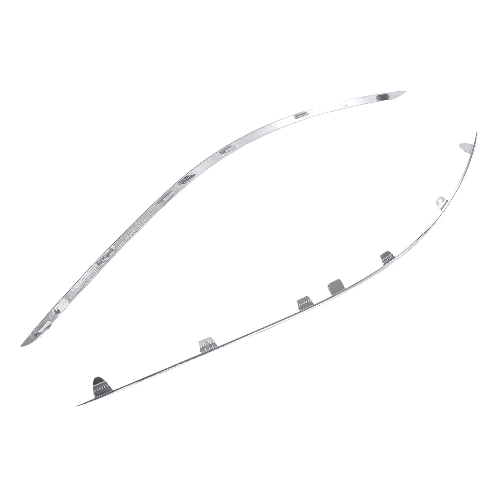 Chrome Bumper Cover Trim for Mercedes-Benz C250 C300 C350 2008-2014