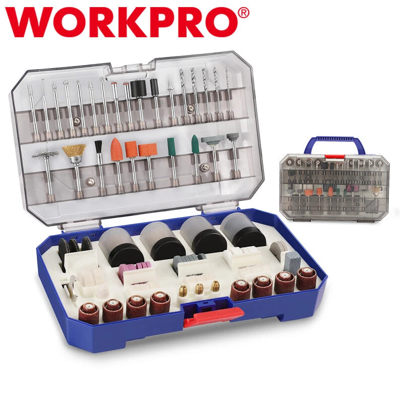 Workpro 1/8" Rotary Tool Dremel Accessories Kit | Built Supply Co