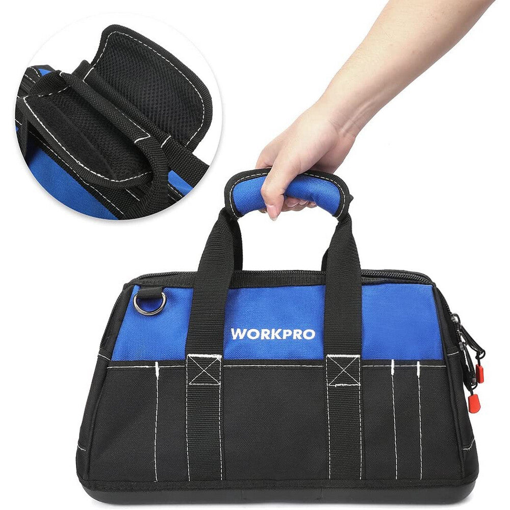 WORKPRO 16 Inch Zipper Heavy Duty Tool Bag by WORKPRO