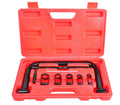 10pc Valve Spring Compressor Hollow Pulley Tool Kit for Car Motorcycle Engines