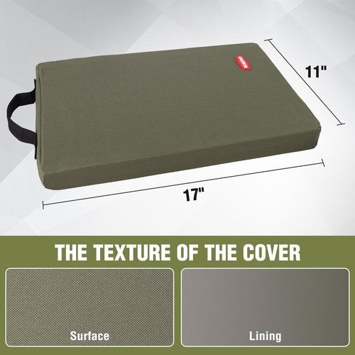 WORKPRO 17" Kneeling Pad with Removable Cover Soft Pad Cushioning for Knee New