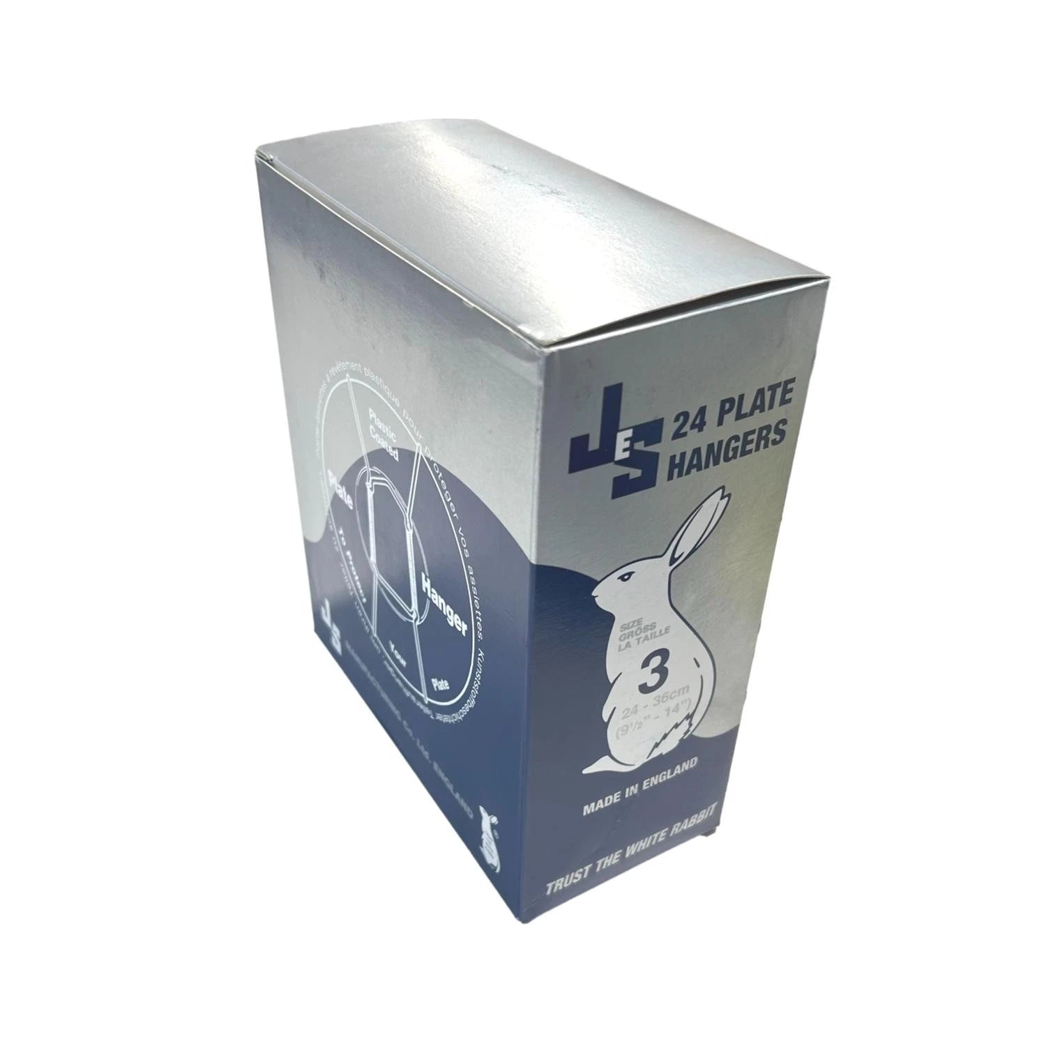 JES Hanging Plate Wire No 3 (9 1/2"-14") Full Box of 24