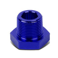 3/4"-14 Male To 1/4"-18 Female Blue NPT Piping Thread Reducer Adapter