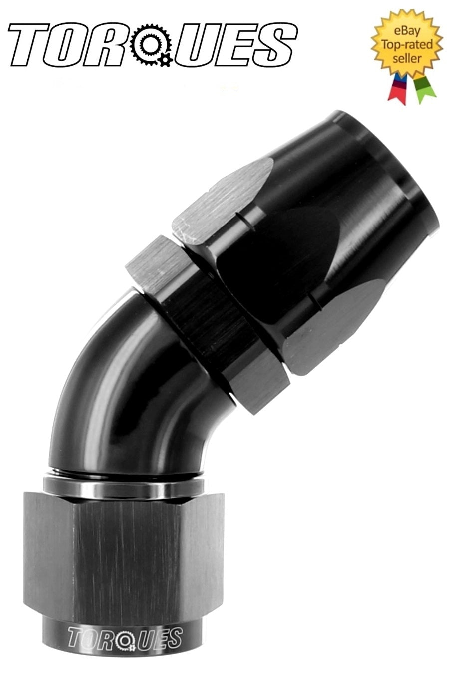 AN -12 (AN12 JIC -12) 45 Degree ULTRAFLOW Swivel Seal Hose Fitting In