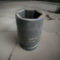1" Drive 43mm 6 Point Impact Socket by Unbranded