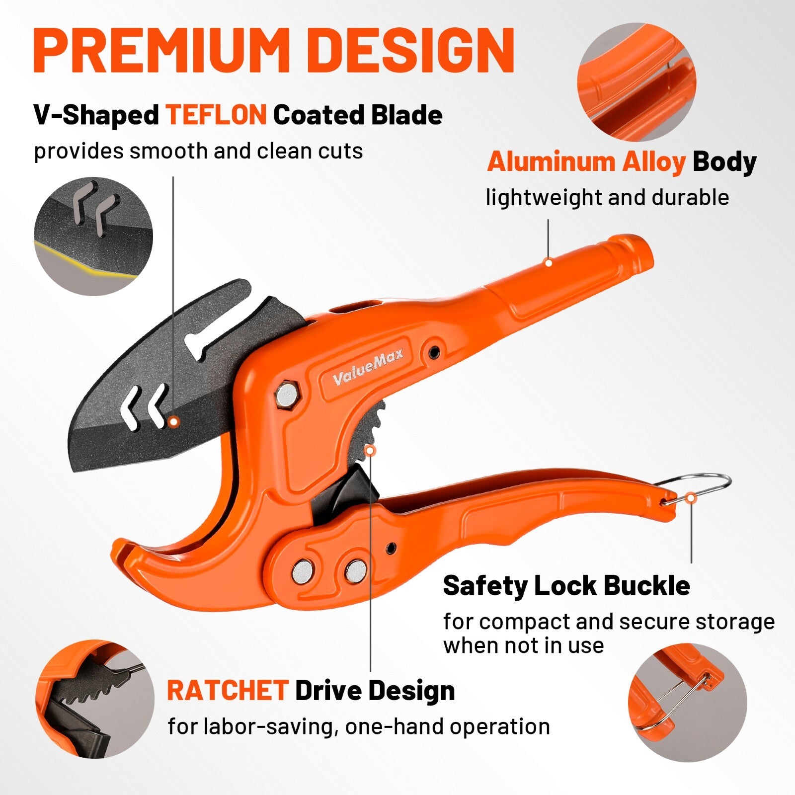 ValueMax Pipe Cutter PVC Cutter Tool by ValueMax