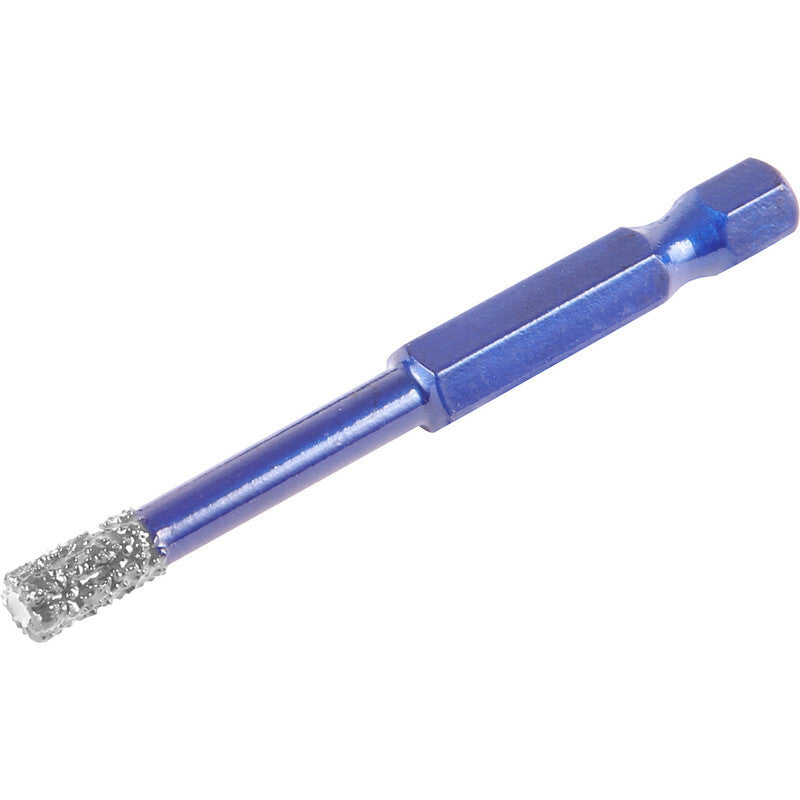 Mexco 7mm Wax Filled Diamond Tipped Tile Drill Bit