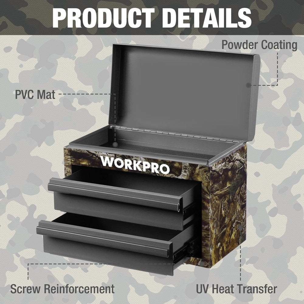 WORKPRO Mini Metal Tool Box by WORKPRO