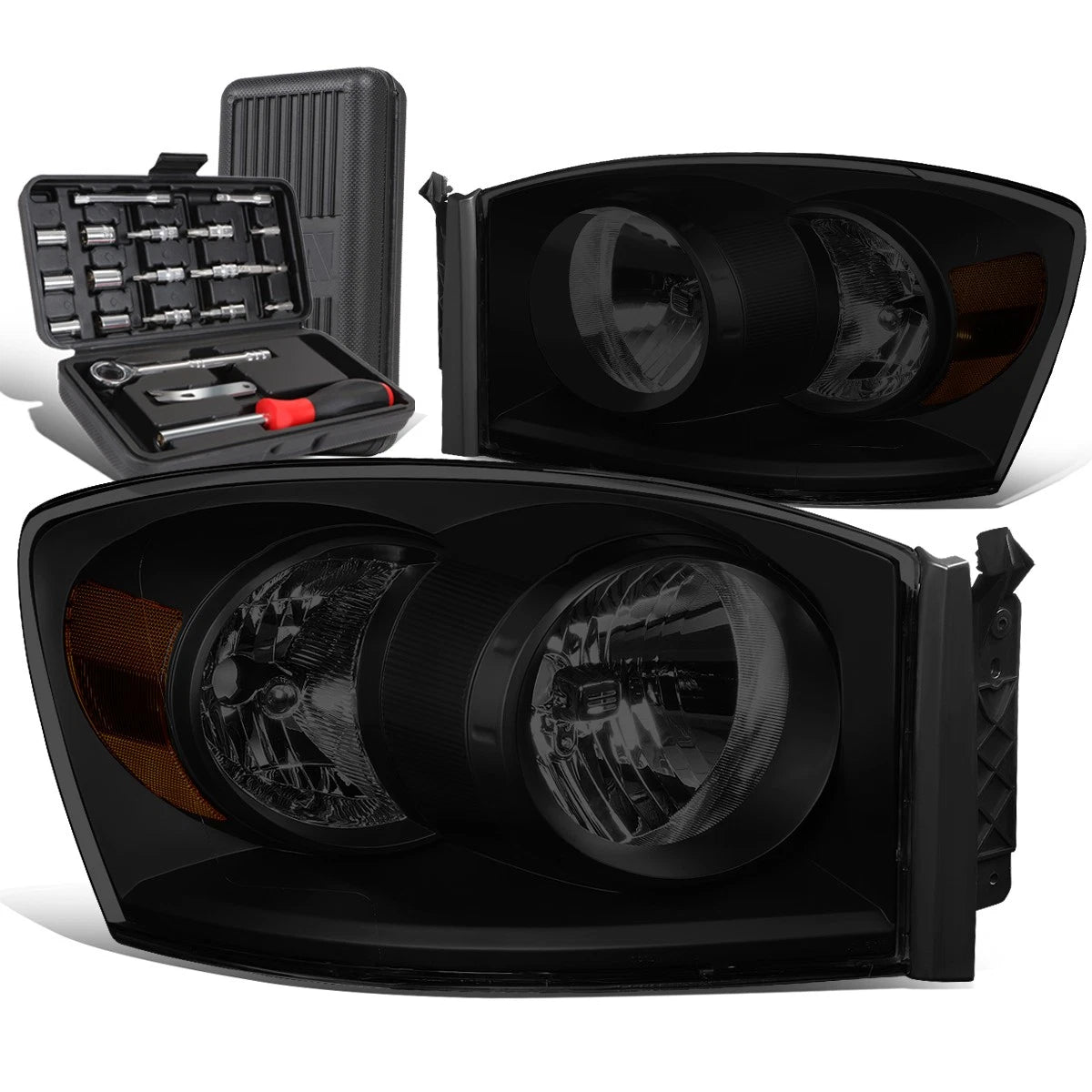 For 2006-2009 Dodge Ram 1500 2500 Tinted Housing | Built Supply Co