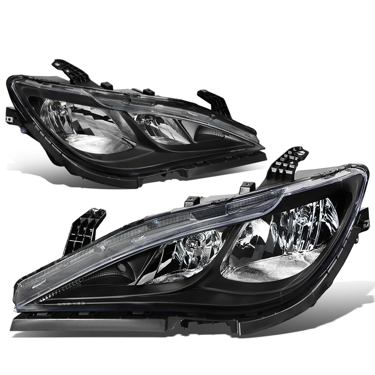 Fit 17-23 Chrysler Pacifica Voyager Black Housing | Built Supply Co