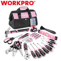 Workpro 277PCS Pink Tool Set Hand Tool Bag Set