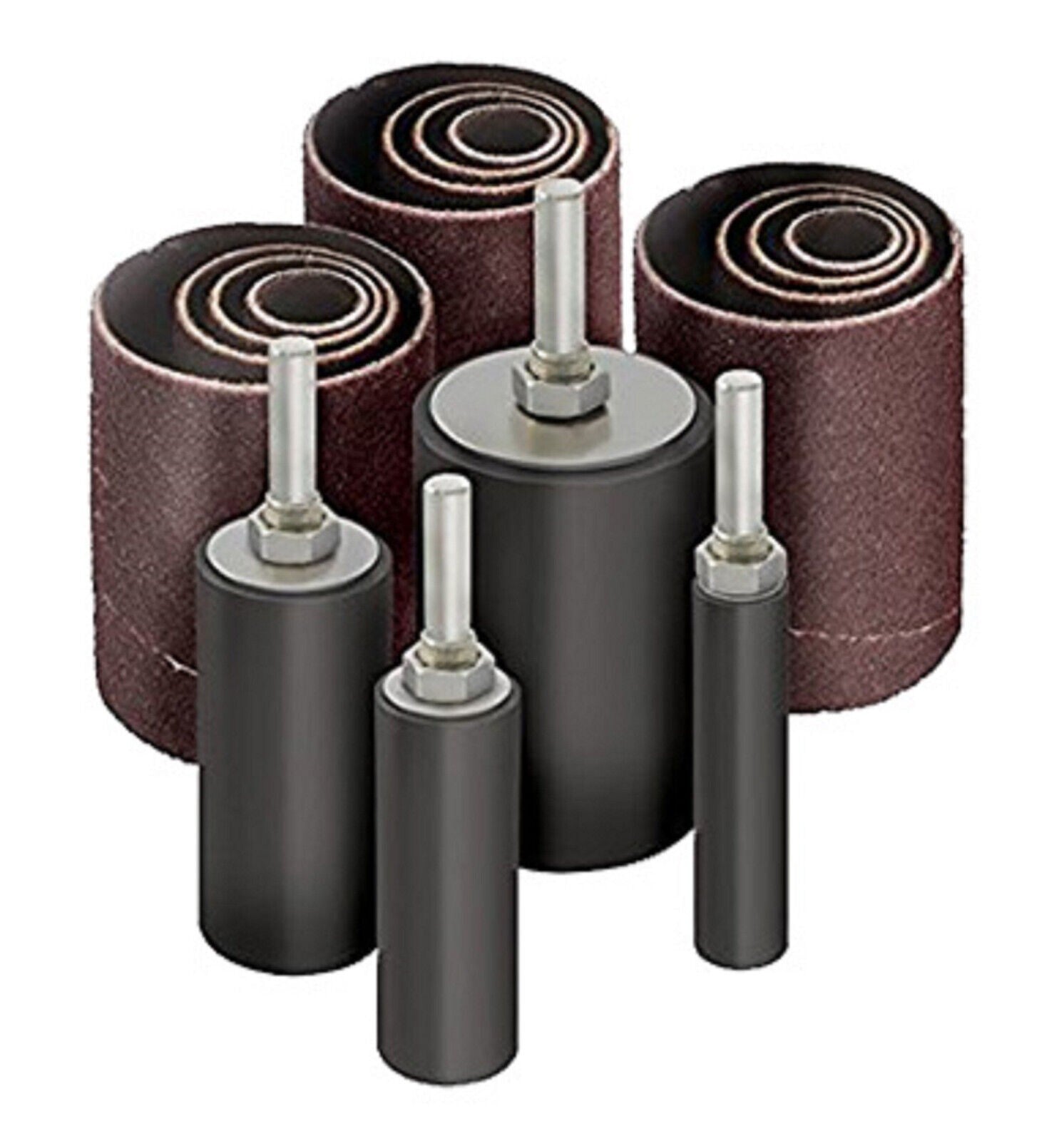 Sanding Drum & Sleeves Set - 16 pcs