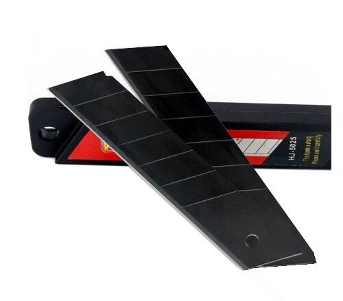10pc 25mm SK5 Steel Ultra Sharp Snap-Off Blade Signage Vinyl Drywall