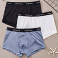Men Underwear Trunks Style Breathable Soft Polyester Spandex Boxer