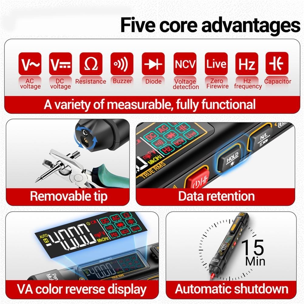 A3006A Digital Meter for Accurate Measurement of Voltage and ResistanceOpens in 