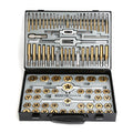 86PC Tap And Die Set SAE METRIC Tools, Metal Case Tapping Thread