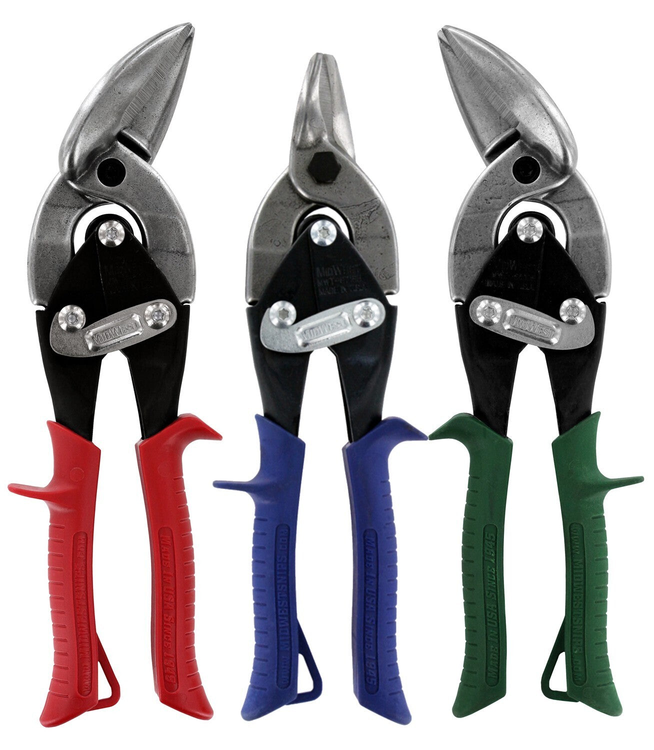 Midwest 3pc Offset Aviation Snip Set