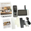 Smart Doorbell With 4.3 Inch Display 115 Degree Lens And Two Way Audio