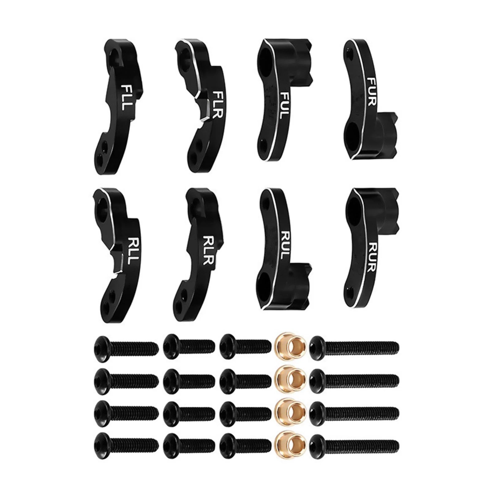 Aluminum Cnc Shock Flex Blade For Traxxas Trx4m 1/18 Rc Crawler Car