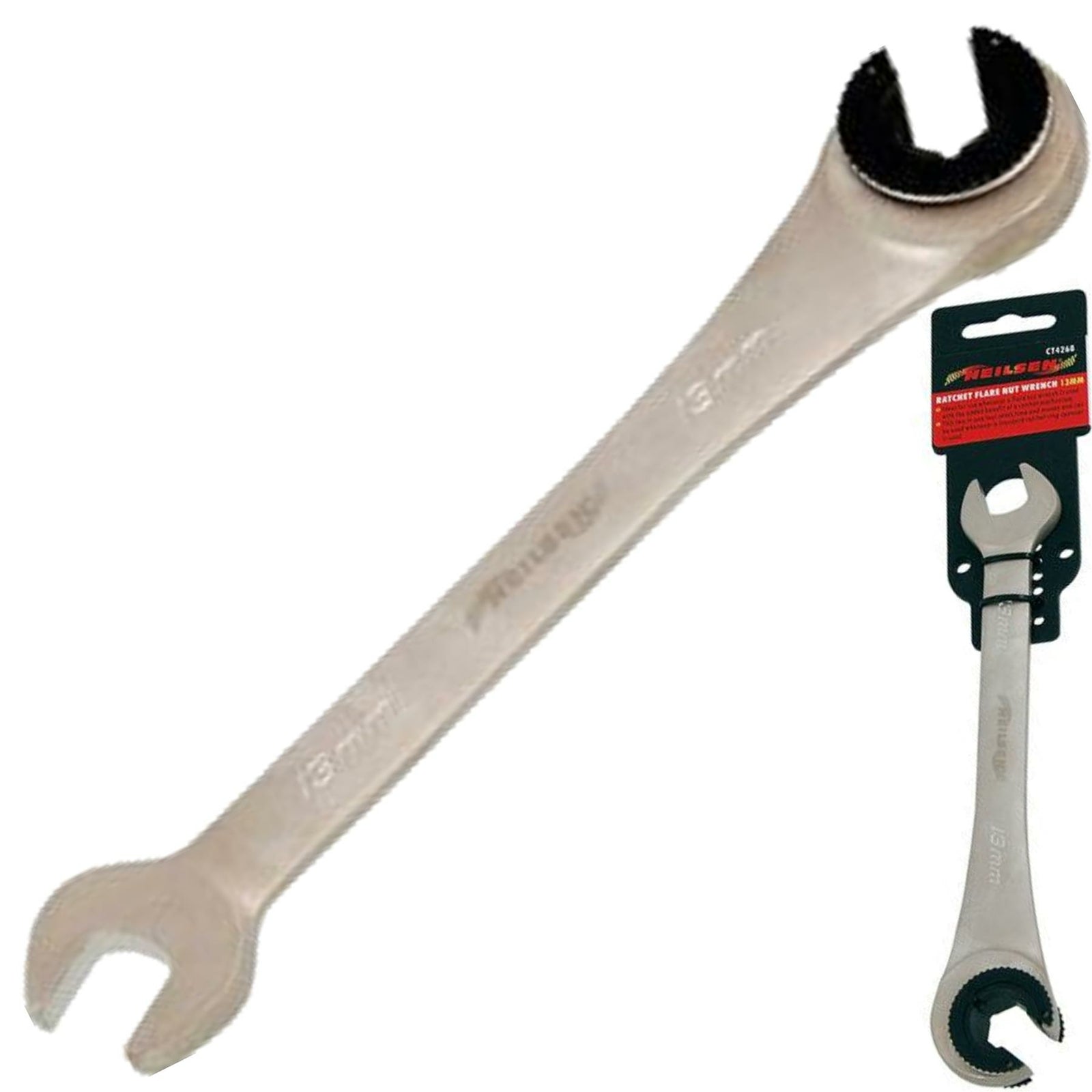 Neilsen 13mm Flare Nut Wrench Ratchet