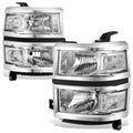 Fit 14-15 Chevy Silverado 1500 Chrome Clear Corner | Built Supply Co