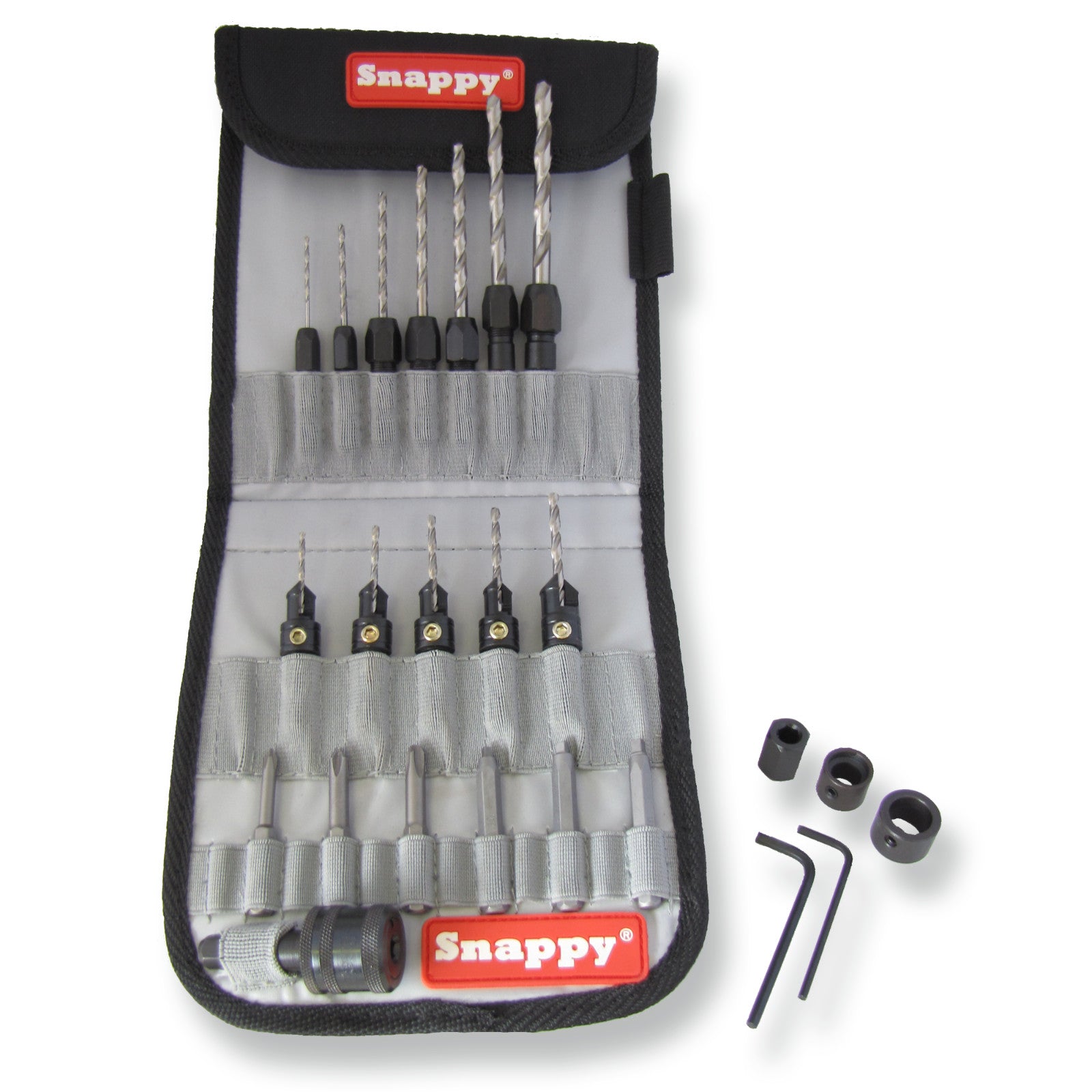 Snappy Drill Bit Adapter & Countersink Quick Change Set