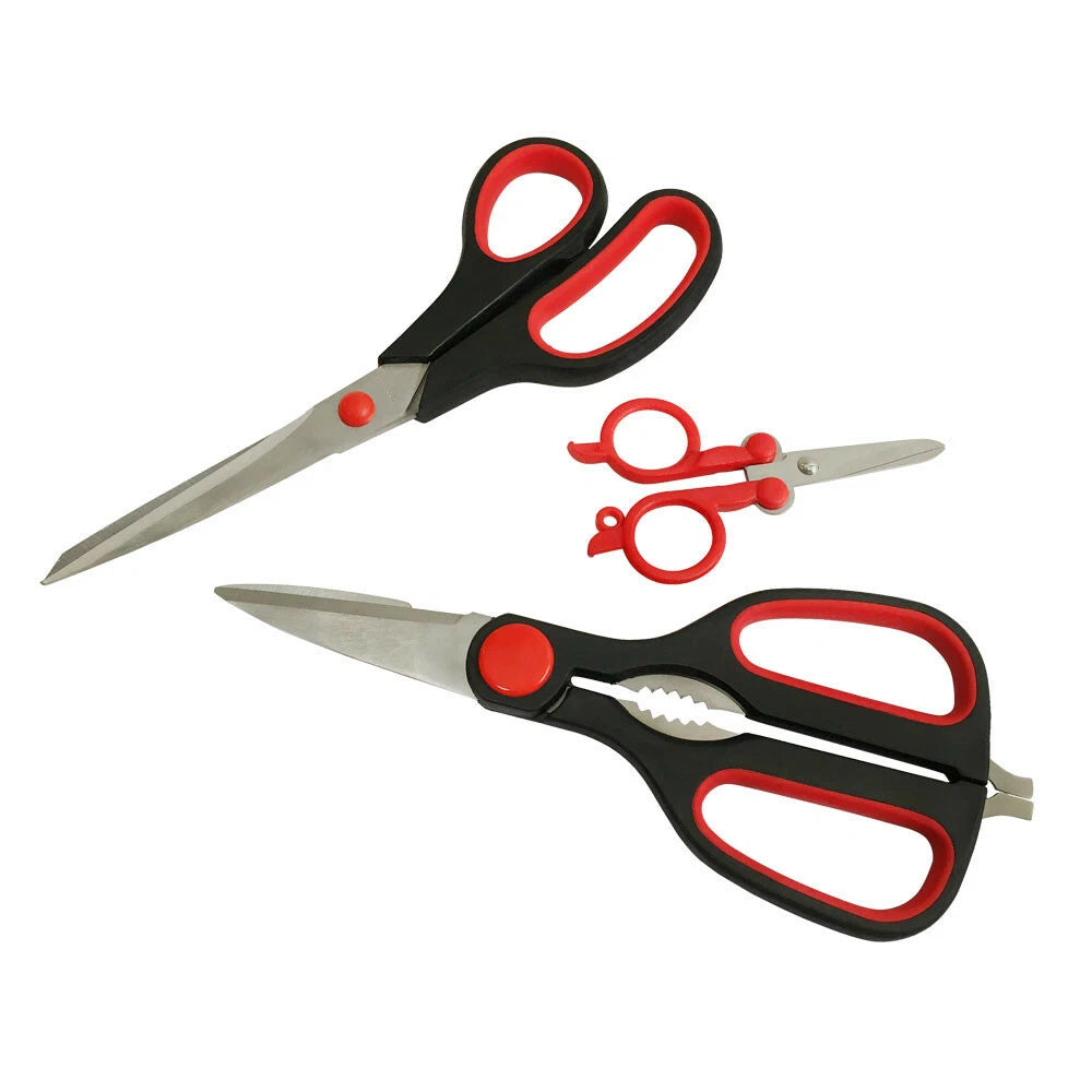 Assorted Scissors Set Kitchen Scissors Mini Foldable Scissors