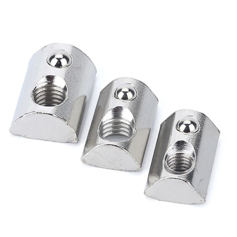 T-Nut Roll in Tee Nut for 20 Series Aluminium Extrusion - M3 M4 M5 by Unbranded
