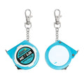 DURATECH 2PIECE 6FT/2M Mini Tape Measure Keychain Small Tape Measure Inch/Metric