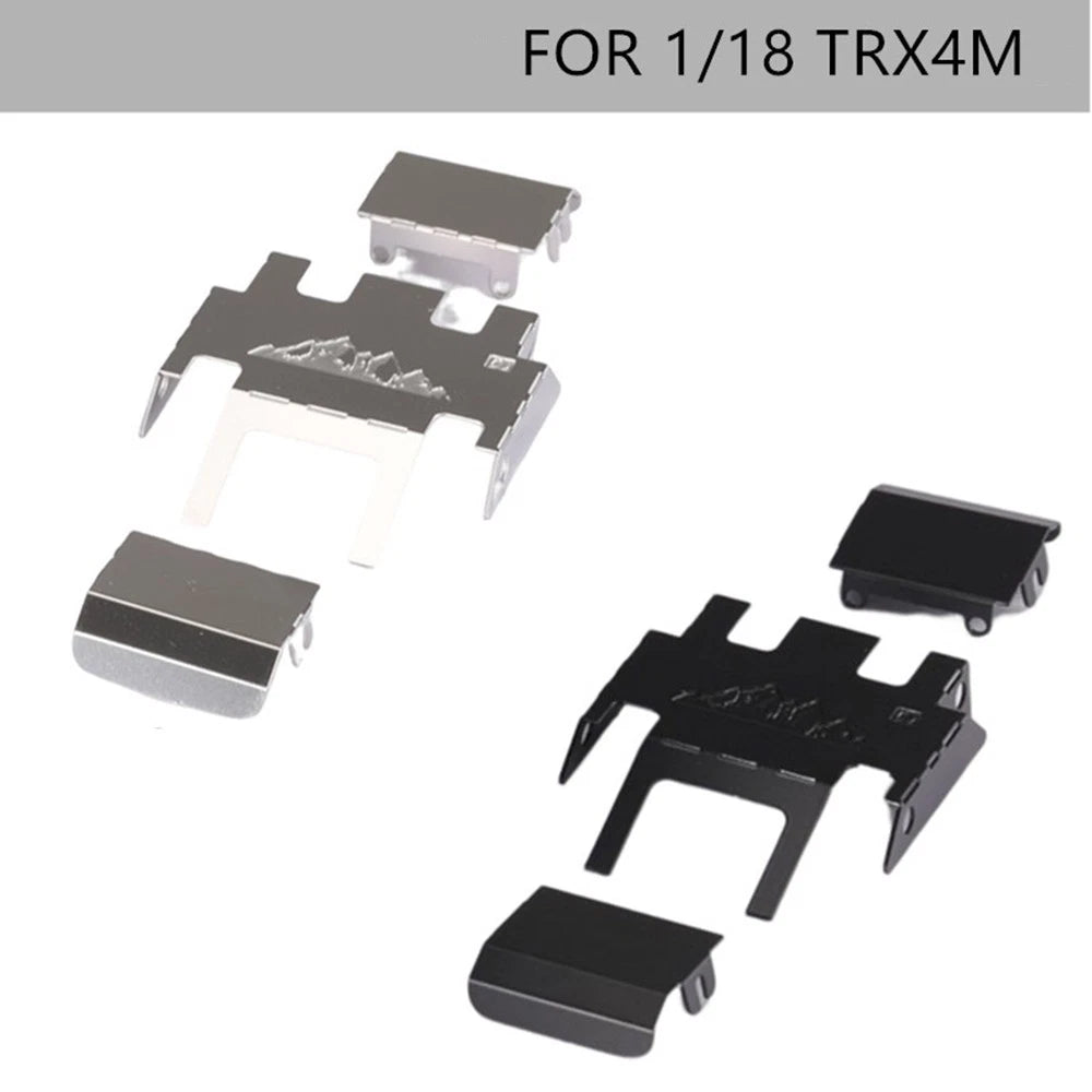 Stainless Steel Chassis Armor Skid Plate Axle Protector For Trx4m