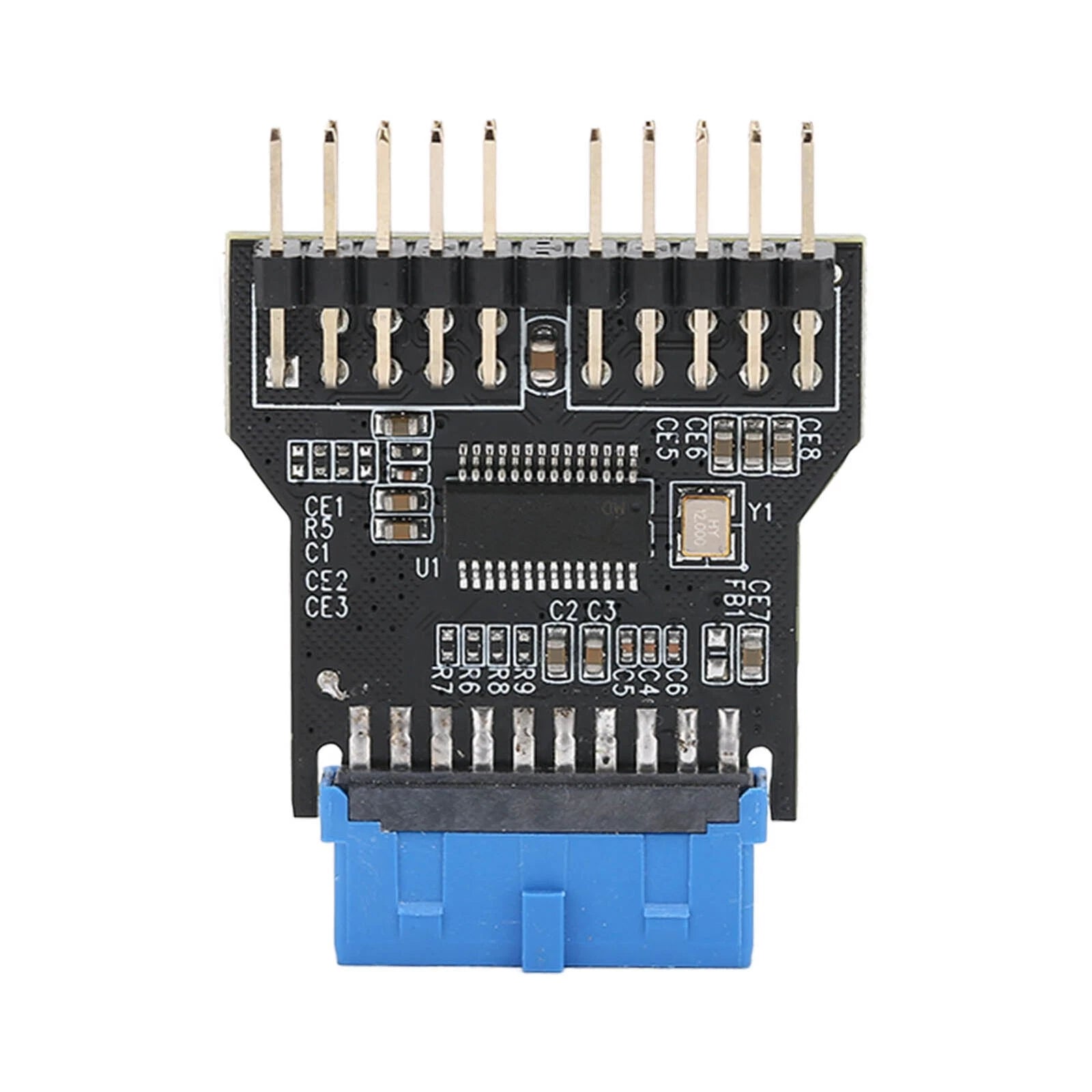 Motherboard 19pin To Dual 9pin Adapter Usb 3.0 19pin Female Interface