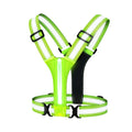 Practical Reflective Running Vest High Visibility Elastic Webbing