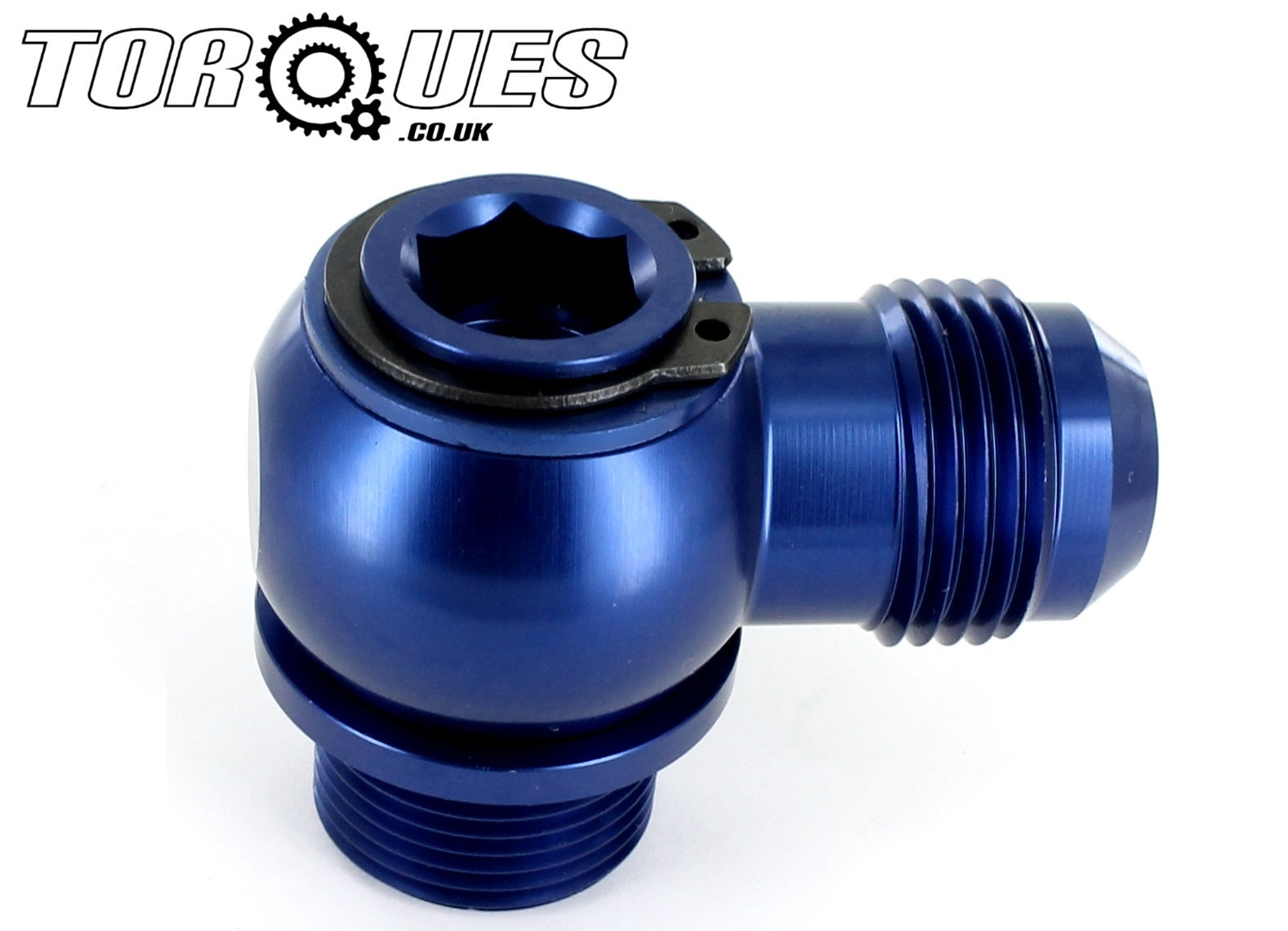 An-10 Banjo Adapter to Orb-10 Aluminium Banjo Bolt Assembly