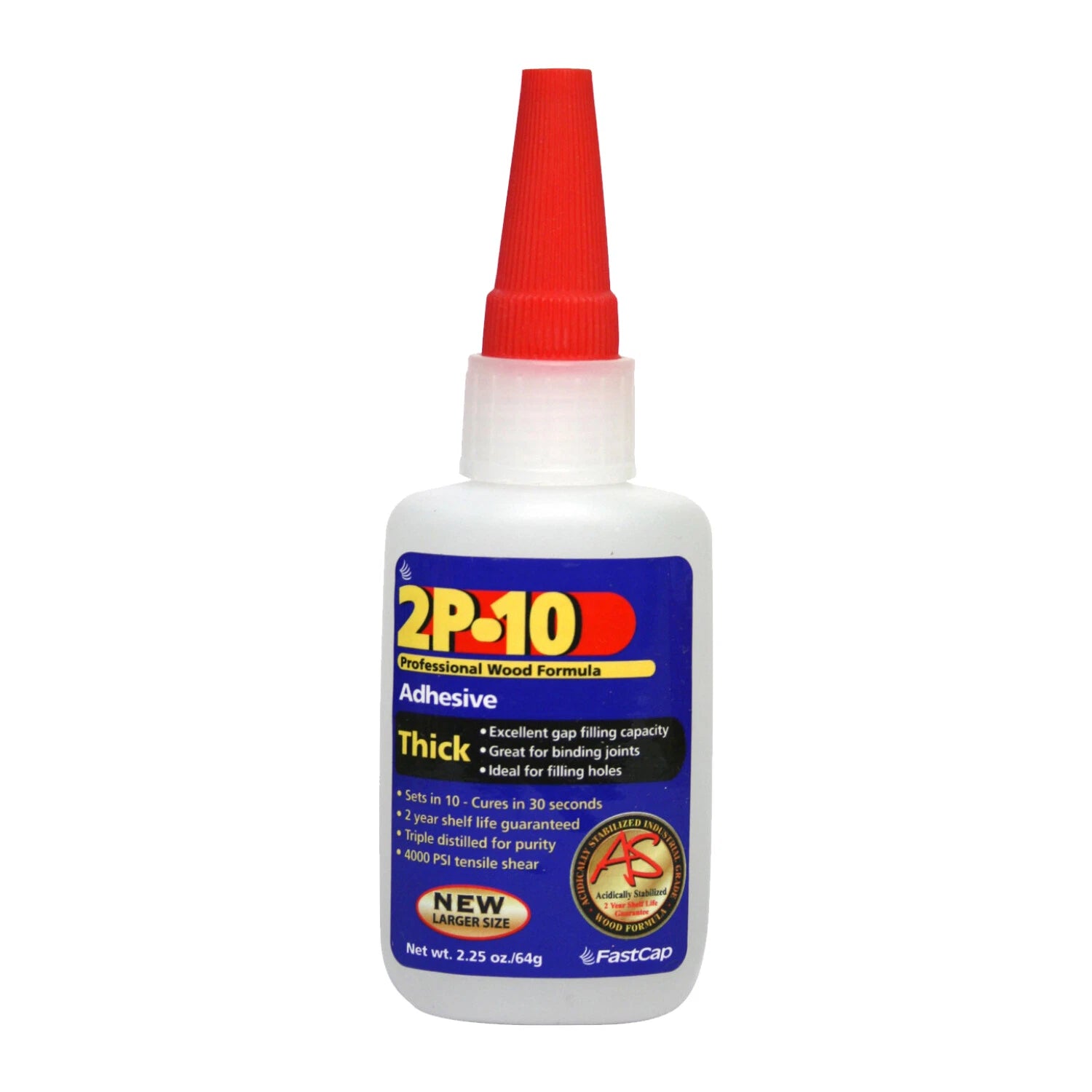 Fastcap 2p-10 Solo Thick Adhesive Glue (2.25 Ounces) 2p-10 Solo Thick