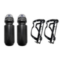 Lightweight 650ml Water Bottles With Holders For Outdoor Cyclists 4