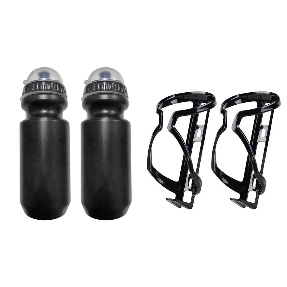Lightweight 650ml Water Bottles With Holders For Outdoor Cyclists 4