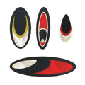 Luya Fake Bait For Flash Flat Sticker Back Glue Simulation Fisheye