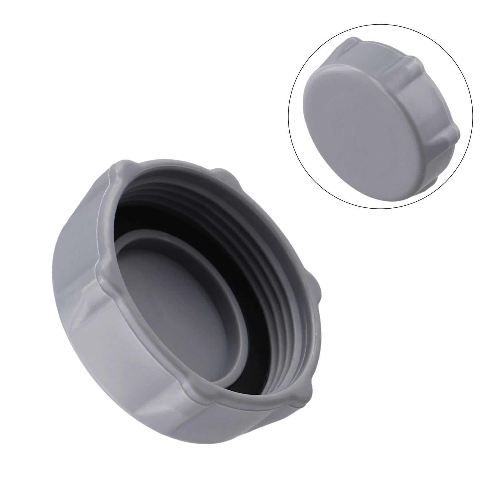 Pool Spare Part Grey Drain Valve Cap Compatible With Various For Pools