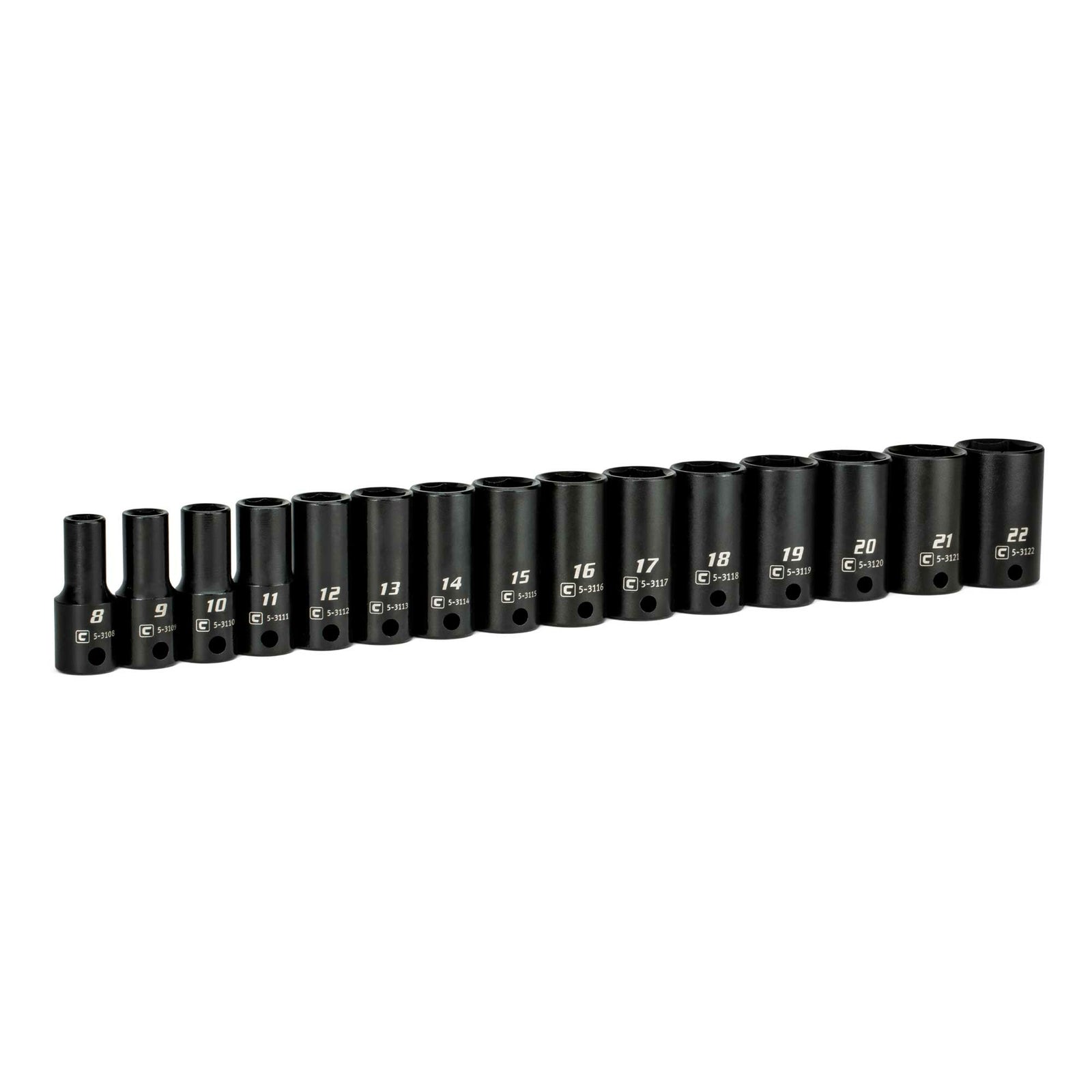 Capri Tools Universal Impact Socket - 3/8-Drive, 6-Point, Metric by Capri Tools