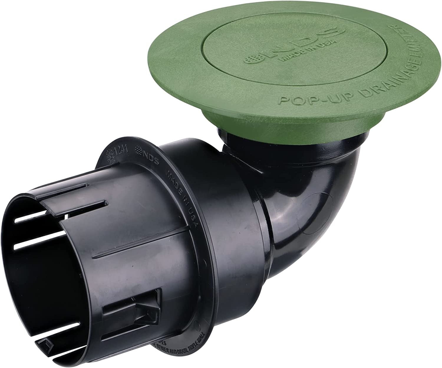 430 Pop-Up Drainage Emitter with Elbow and Adapter for 3 In. & 4 In