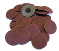 25 IIT 3" Roll Lock Sanding Discs 120 Grit