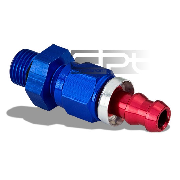 6an Straight Anodized Push-on Oil Fuel Gas Line Hose Pipe End Fitting