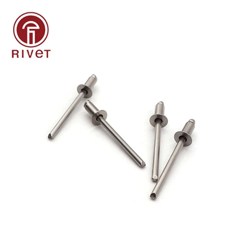 Stainless Steel Blind Rivets Open End Countersunk Head Rivets Decorative Rivets