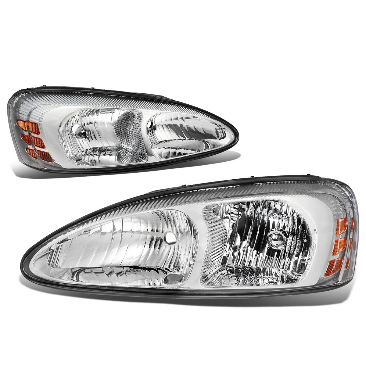 Fit 04-08 Pontiac Grand Prix Pair Chrome Housing | Built Supply Co