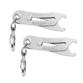 Portable Bolt Thread Checker - Keychain Size Gauge Tool For Nut
