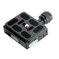 Camera Tripod Quick Release Plate Mount Qr Head Adapter For Arca