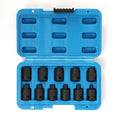 11pc 3/8" inch Square Dr Pipe Plug Socekt Set, Tapered Male & Chamfered Female